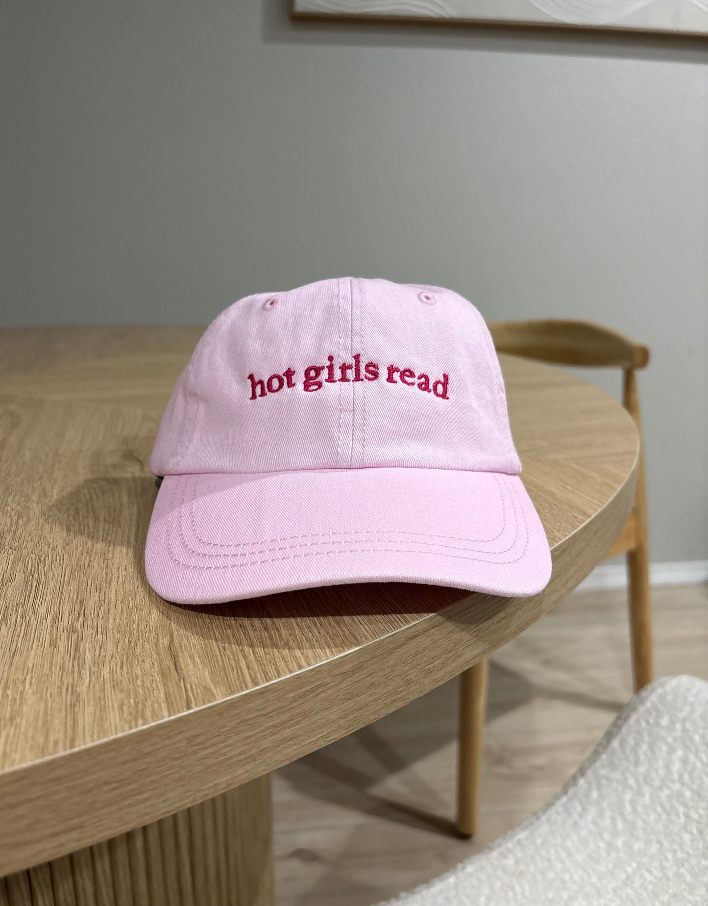 Hot Girls Read Embroidered Hat