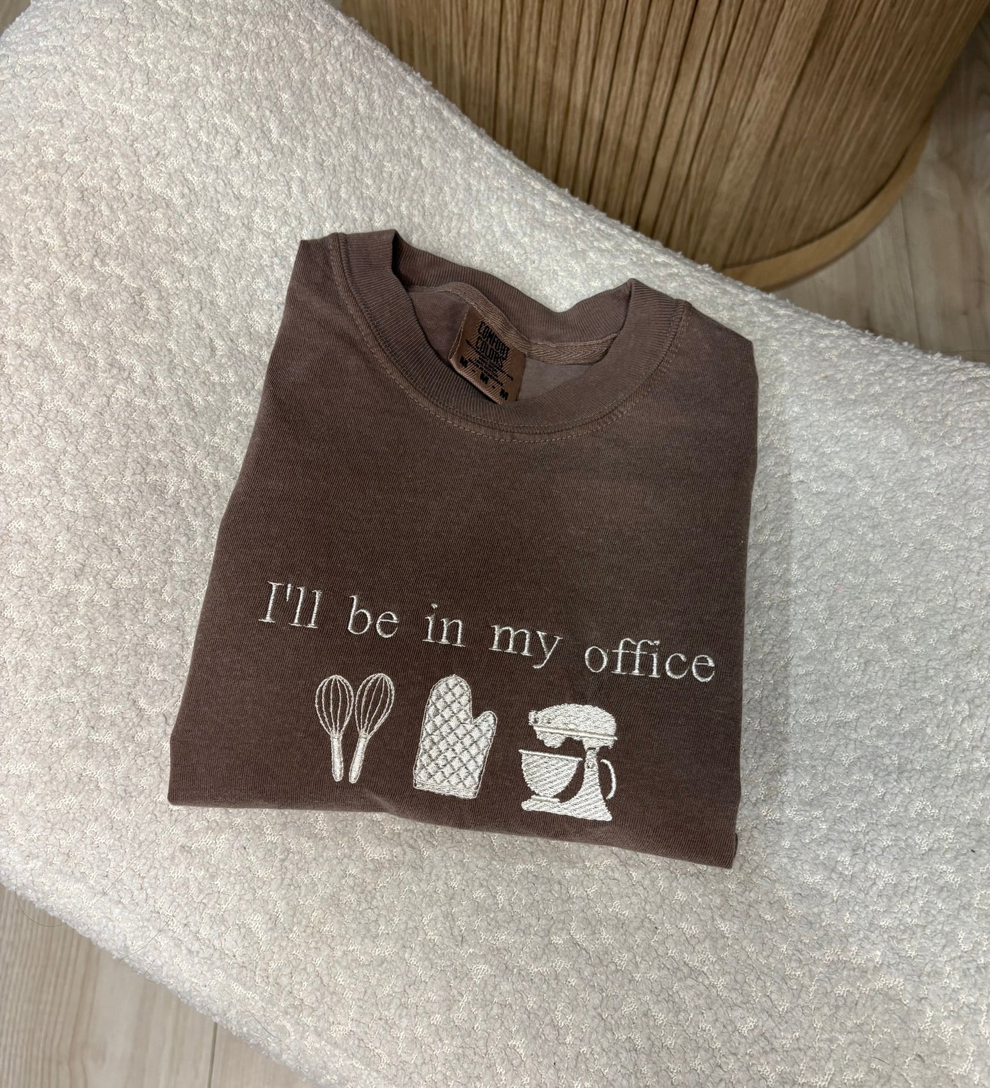 I’ll be in my Office Embroidered Tee