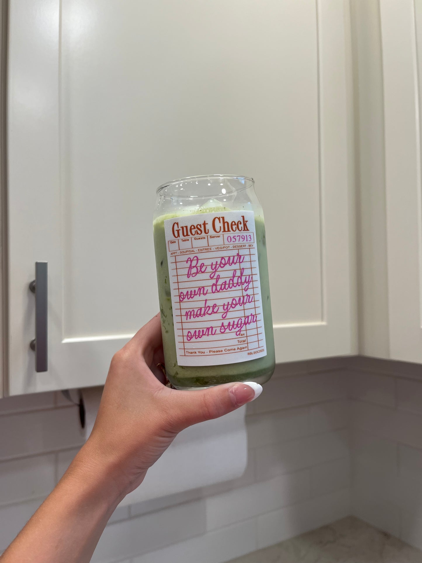 Be Your Own Sugar Daddy Glass