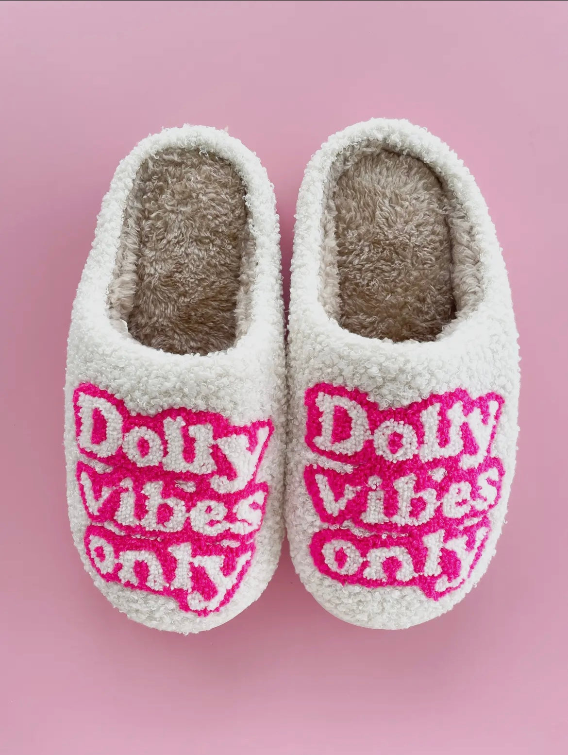 Dolly Vibes Only Slippers