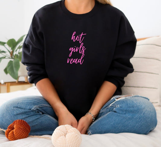 Hot Girls Read Sweatshirt