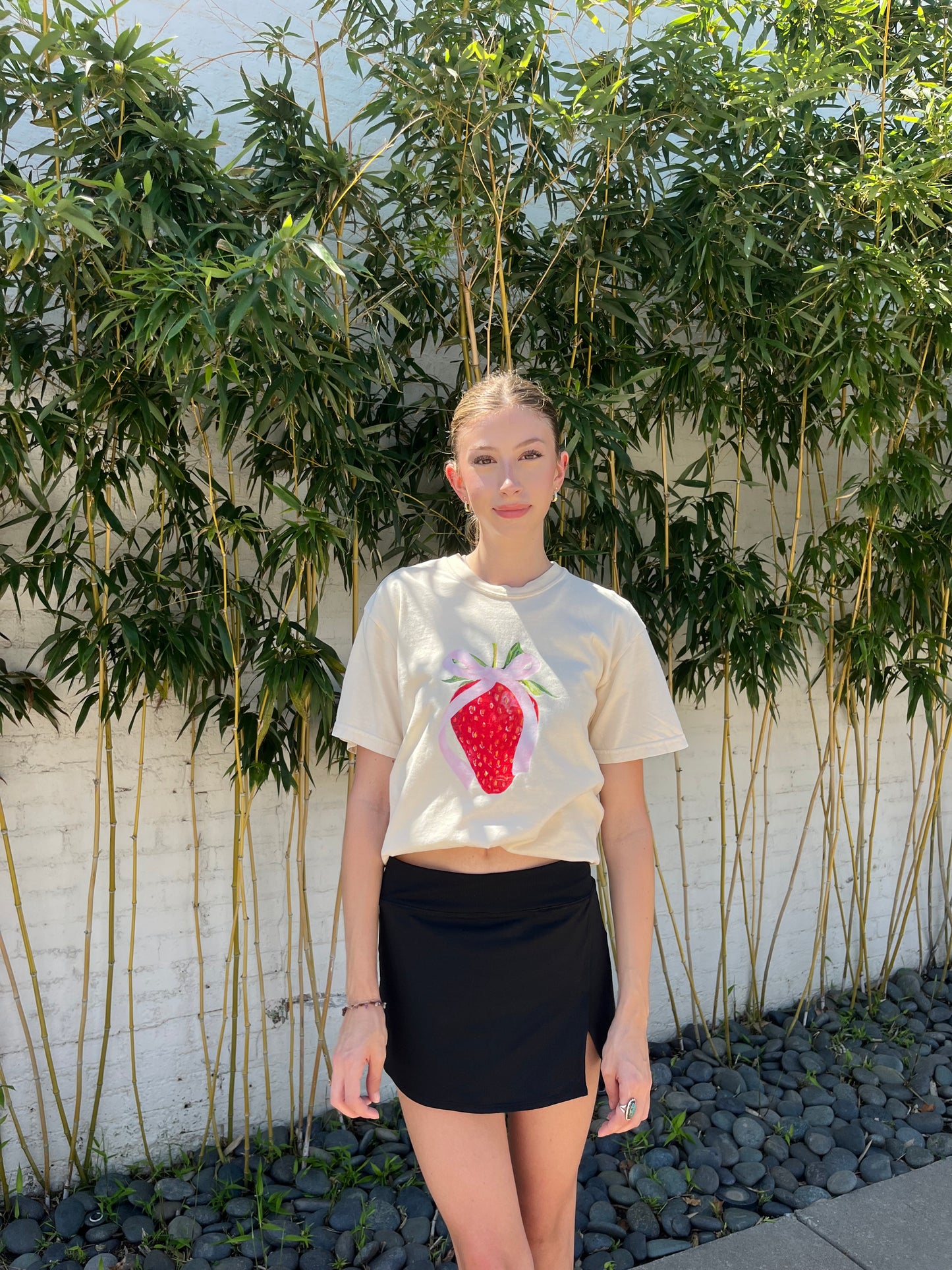 Vintage Strawberry Coquette Graphic Tee