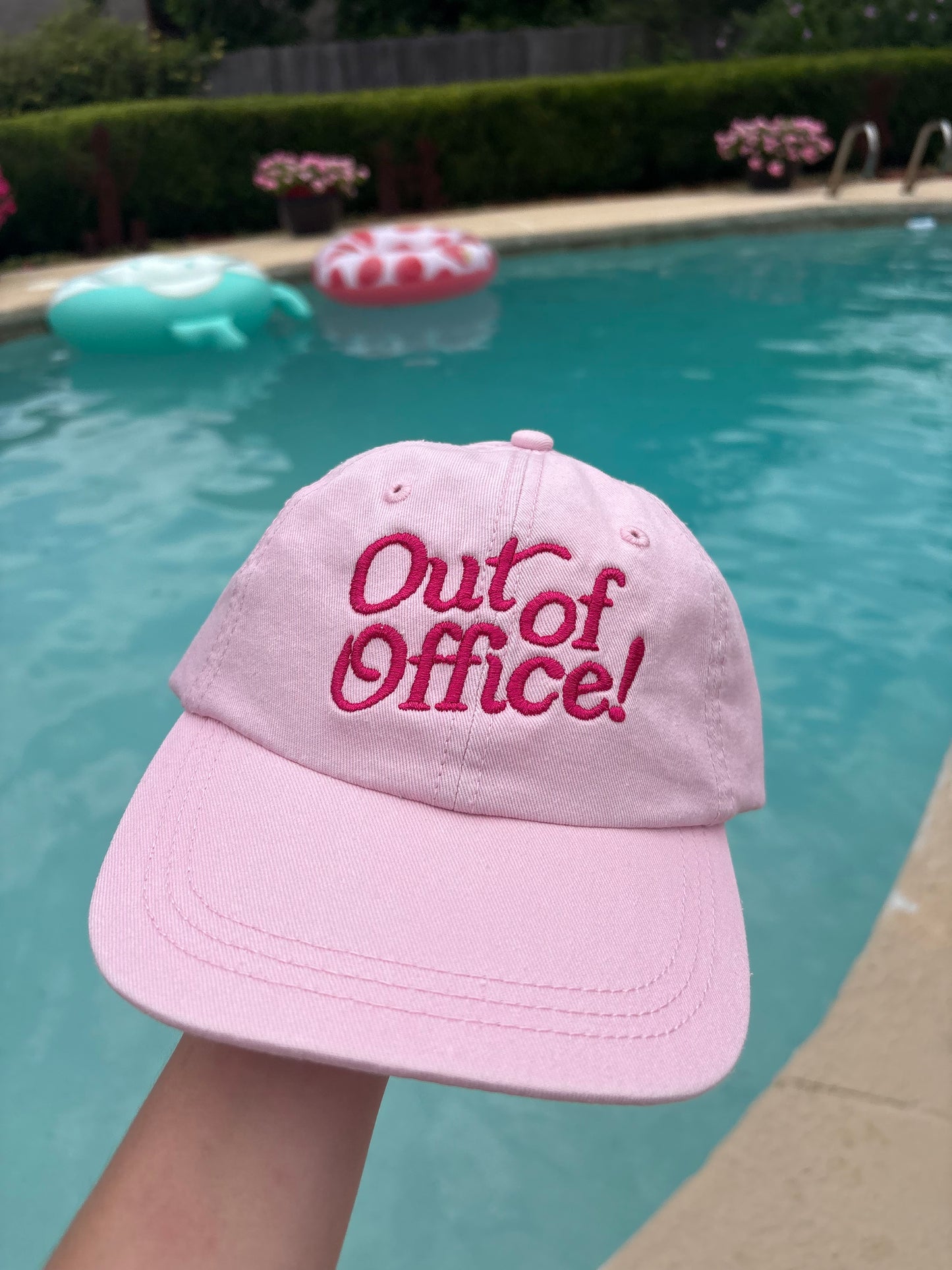 Out Of Office Embroidered Hat