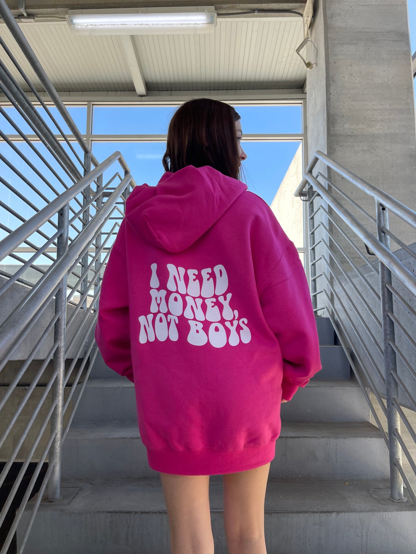 I Need Money Not Boys Sweatshirt