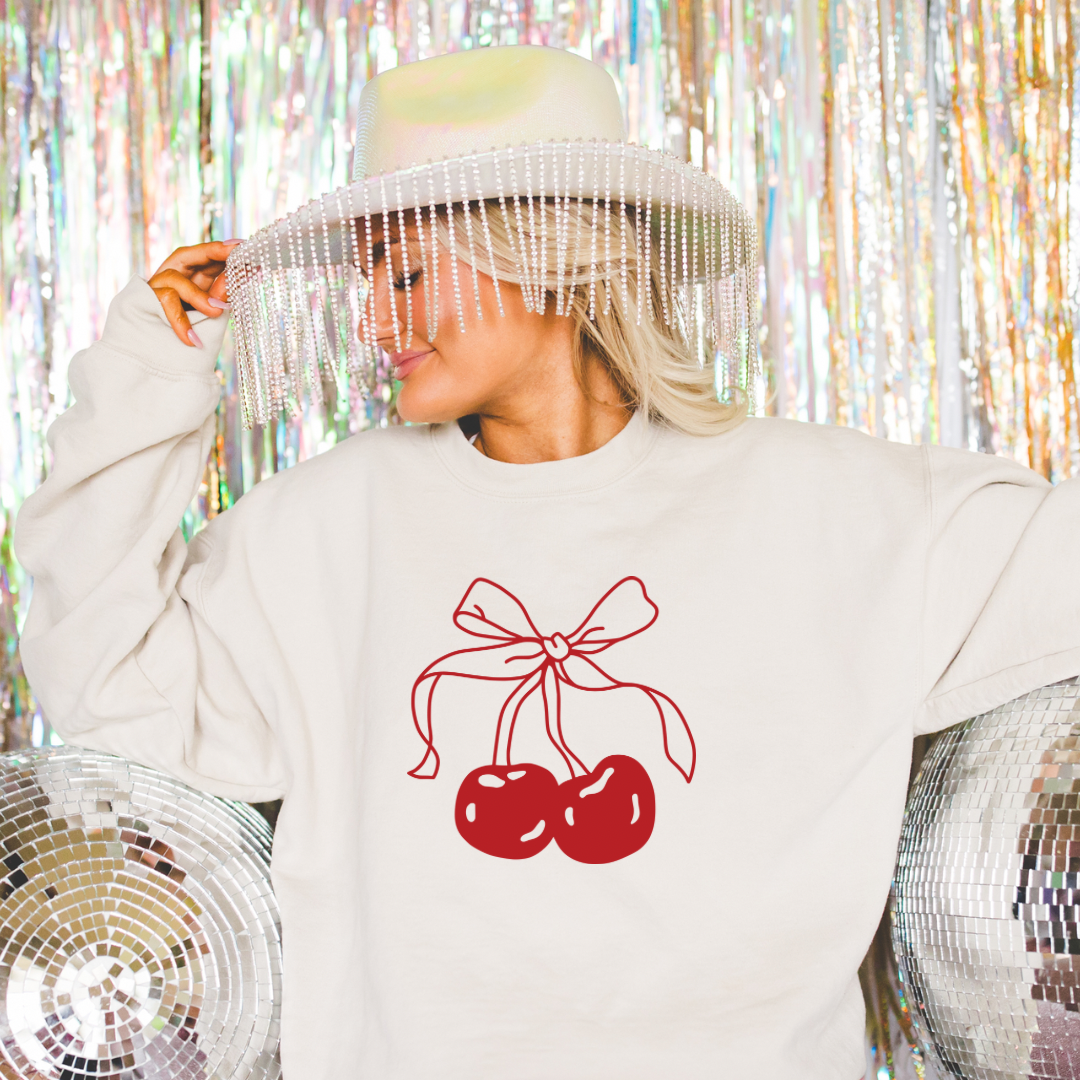 So Cherry Crewneck ππ