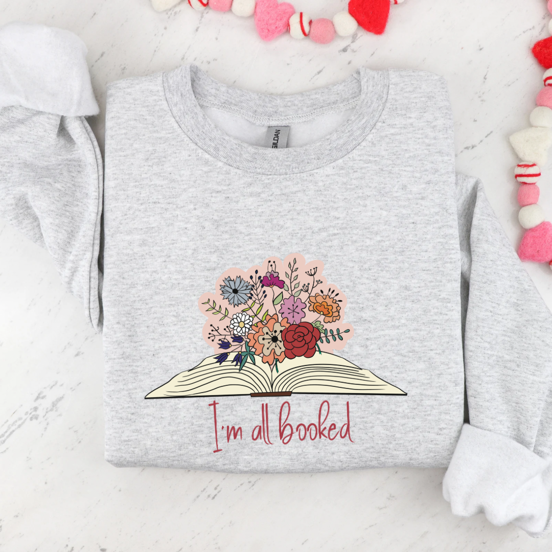 I’m all booked Crewneck
