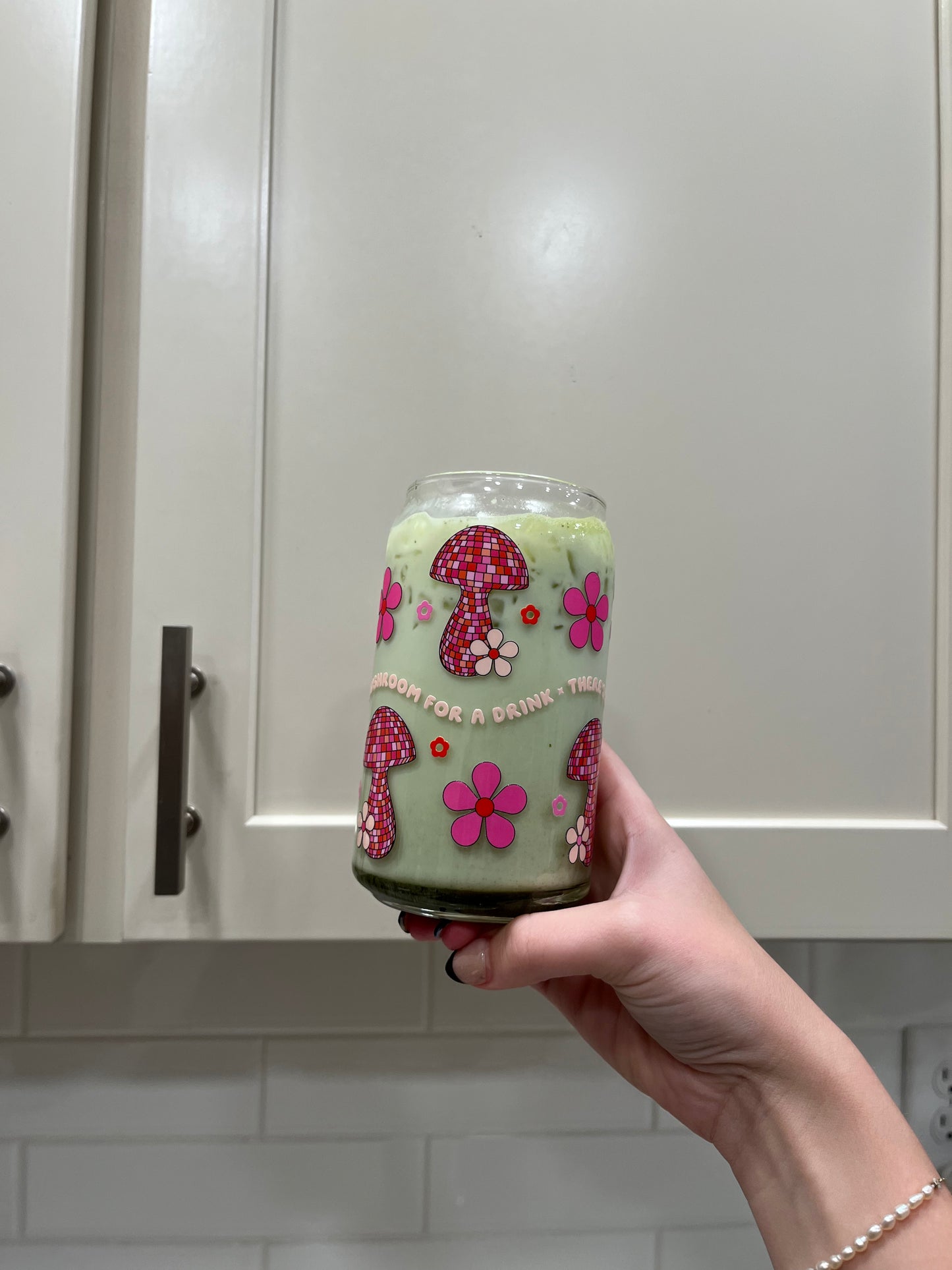 Disco Mushroom Glass