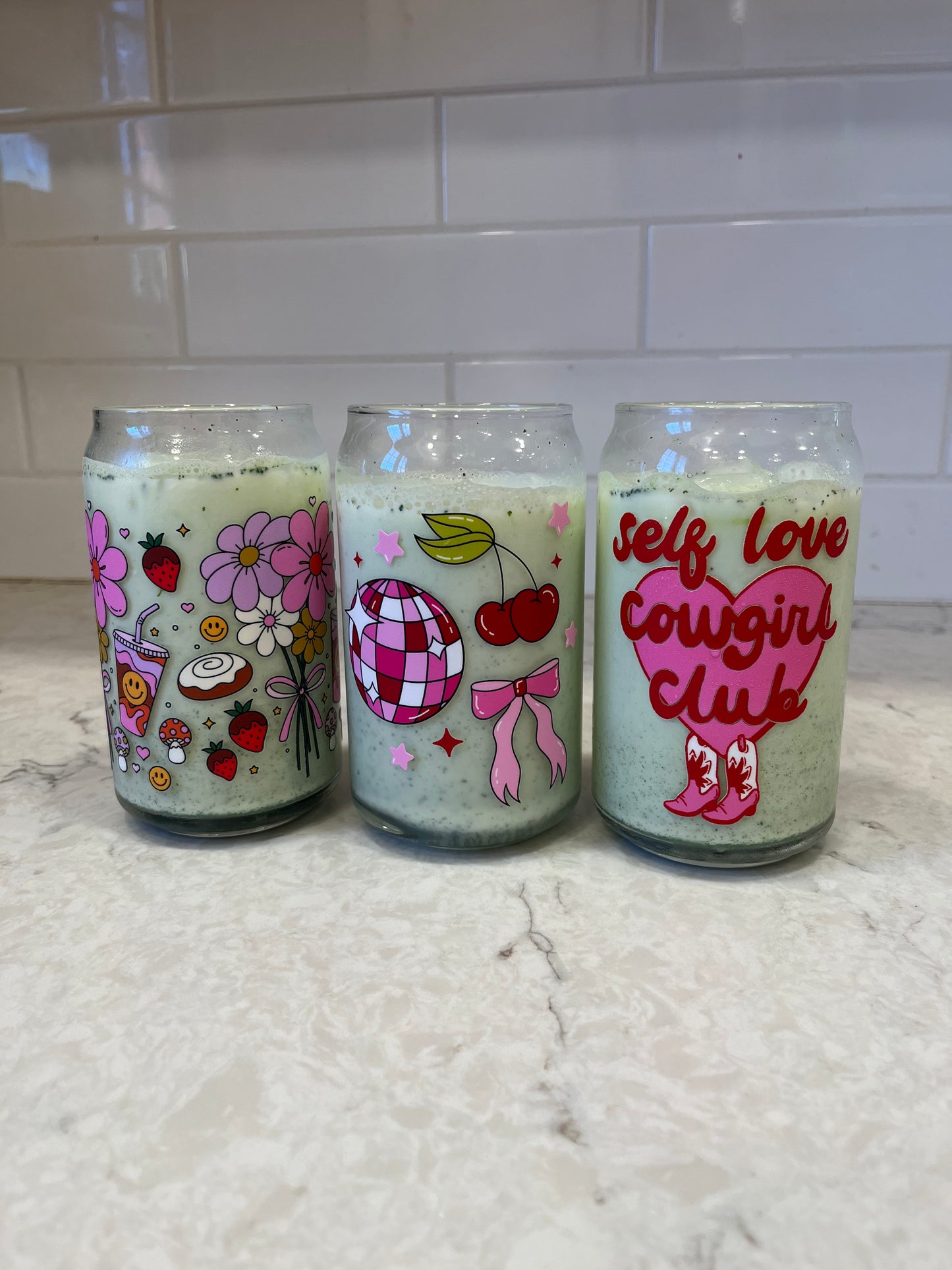 Self Love Cowgirl Club Glass