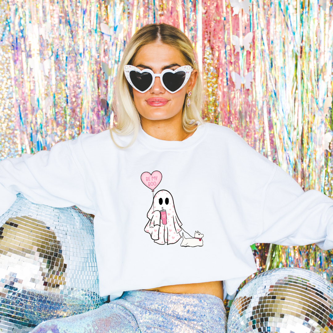 Be My Boo Dog Mom Valentine Sweatshirt