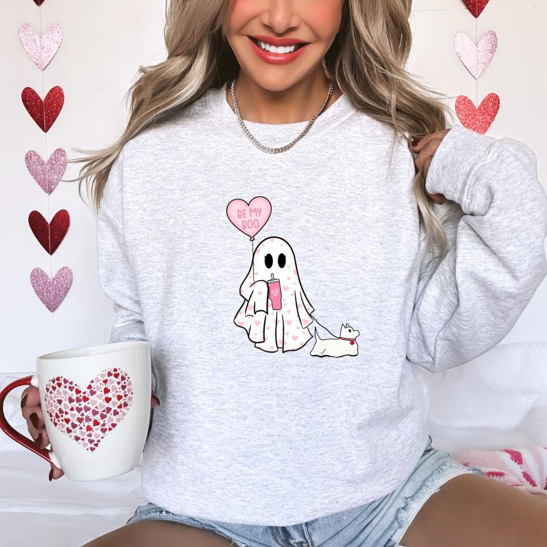 Be My Boo Dog Mom Valentine Sweatshirt