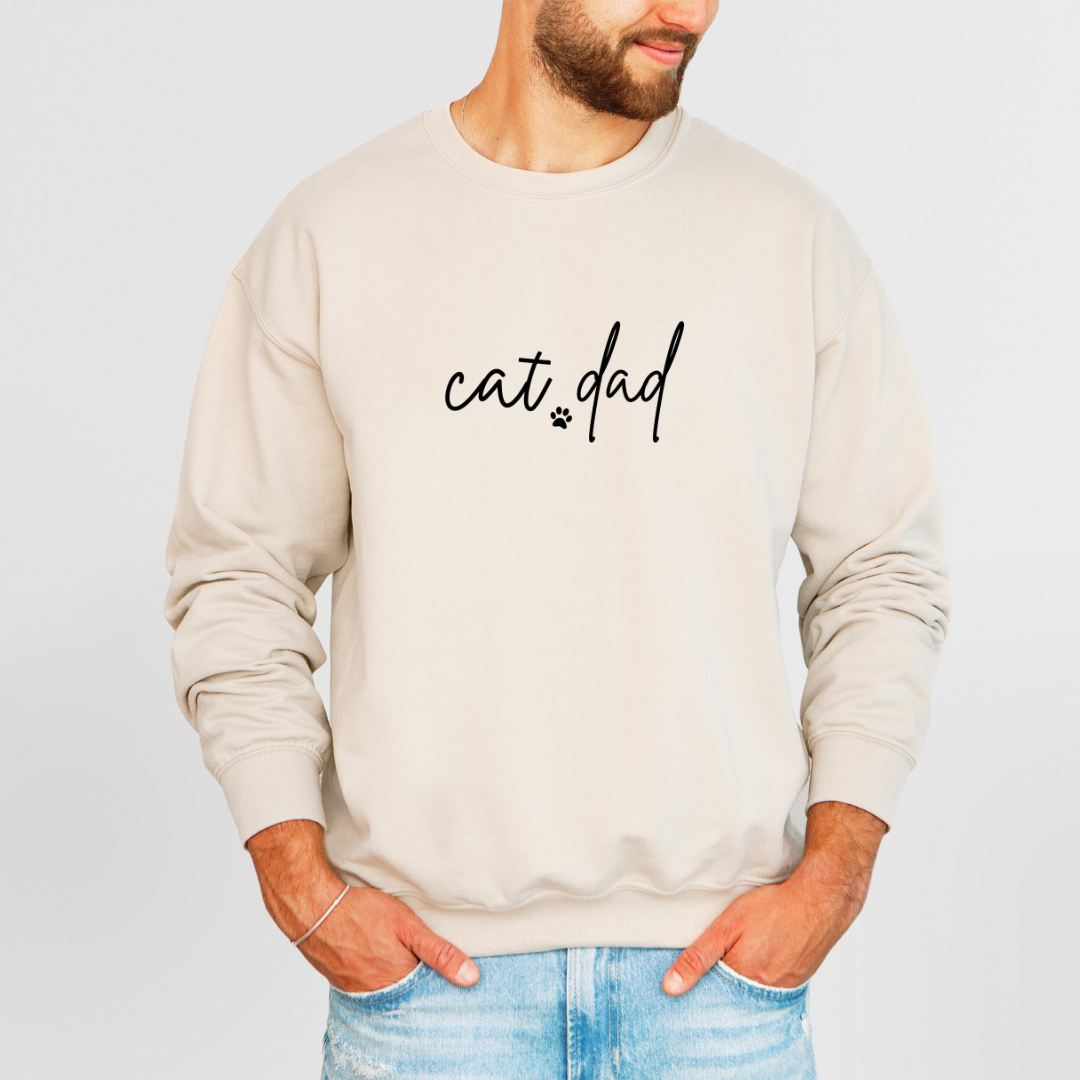 Dainty Cat Dad Sweatshirt