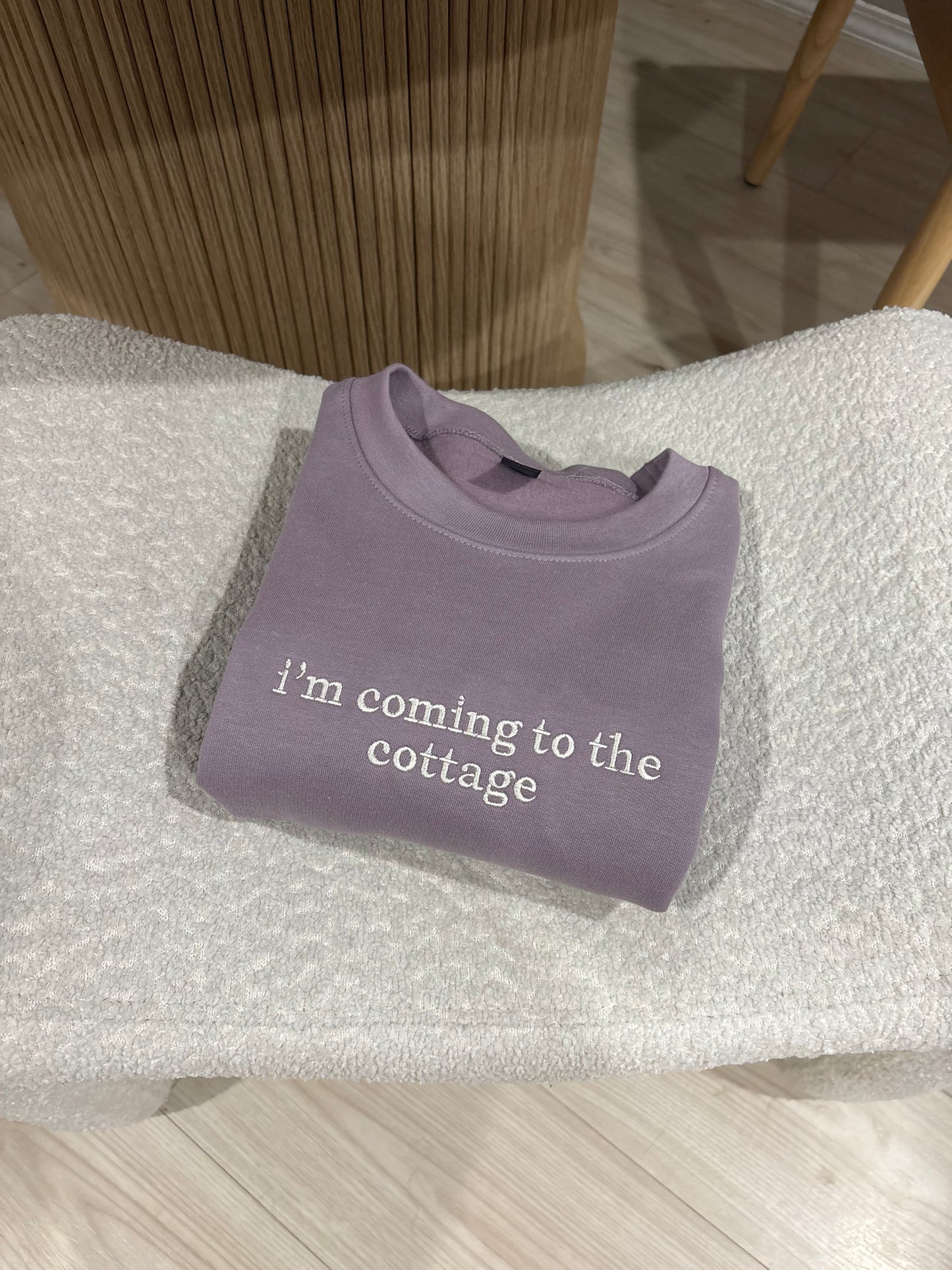 I’m coming to the cottage Embroidered Top