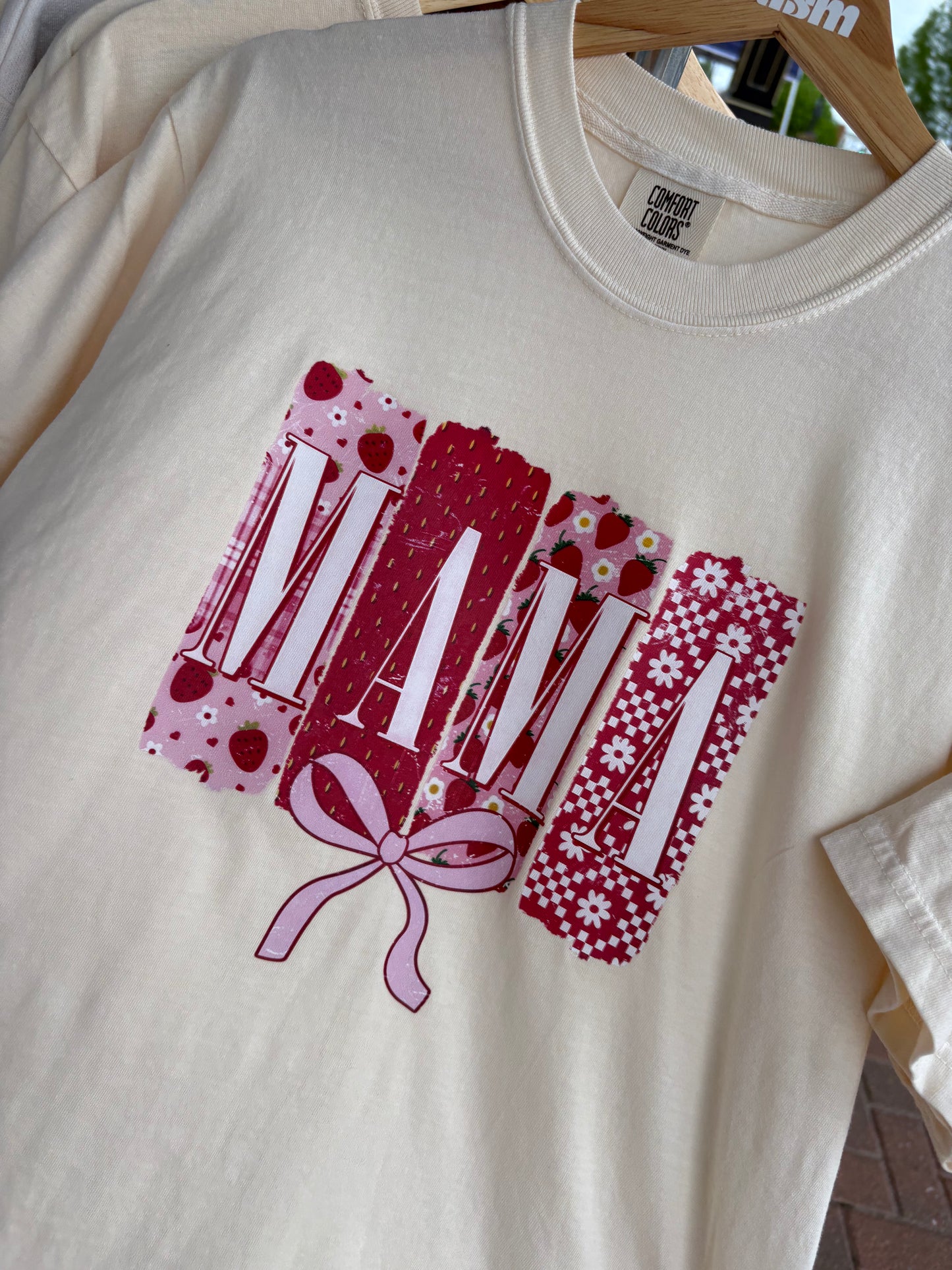 Strawberry Coquette Comfort Color Tee
