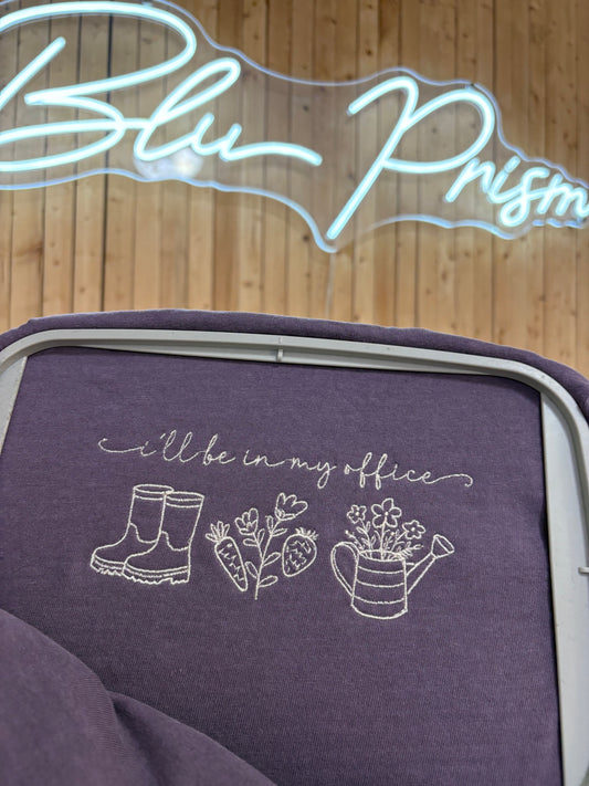 I’ll be in my Office Embroidered Tee