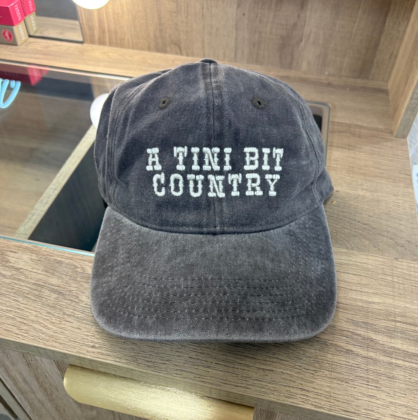 A Tini Bit Country Embroidered Hat