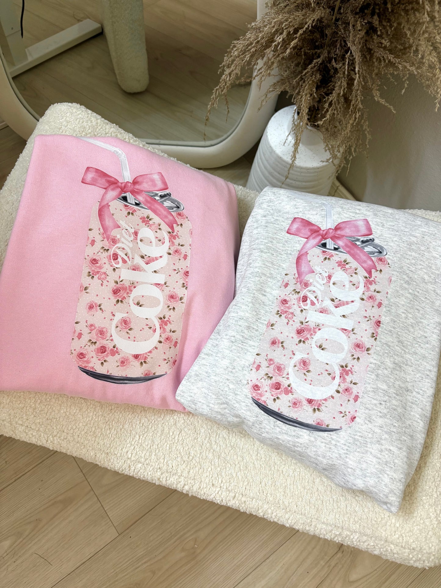 Pink Diet Soda Sweatshirt