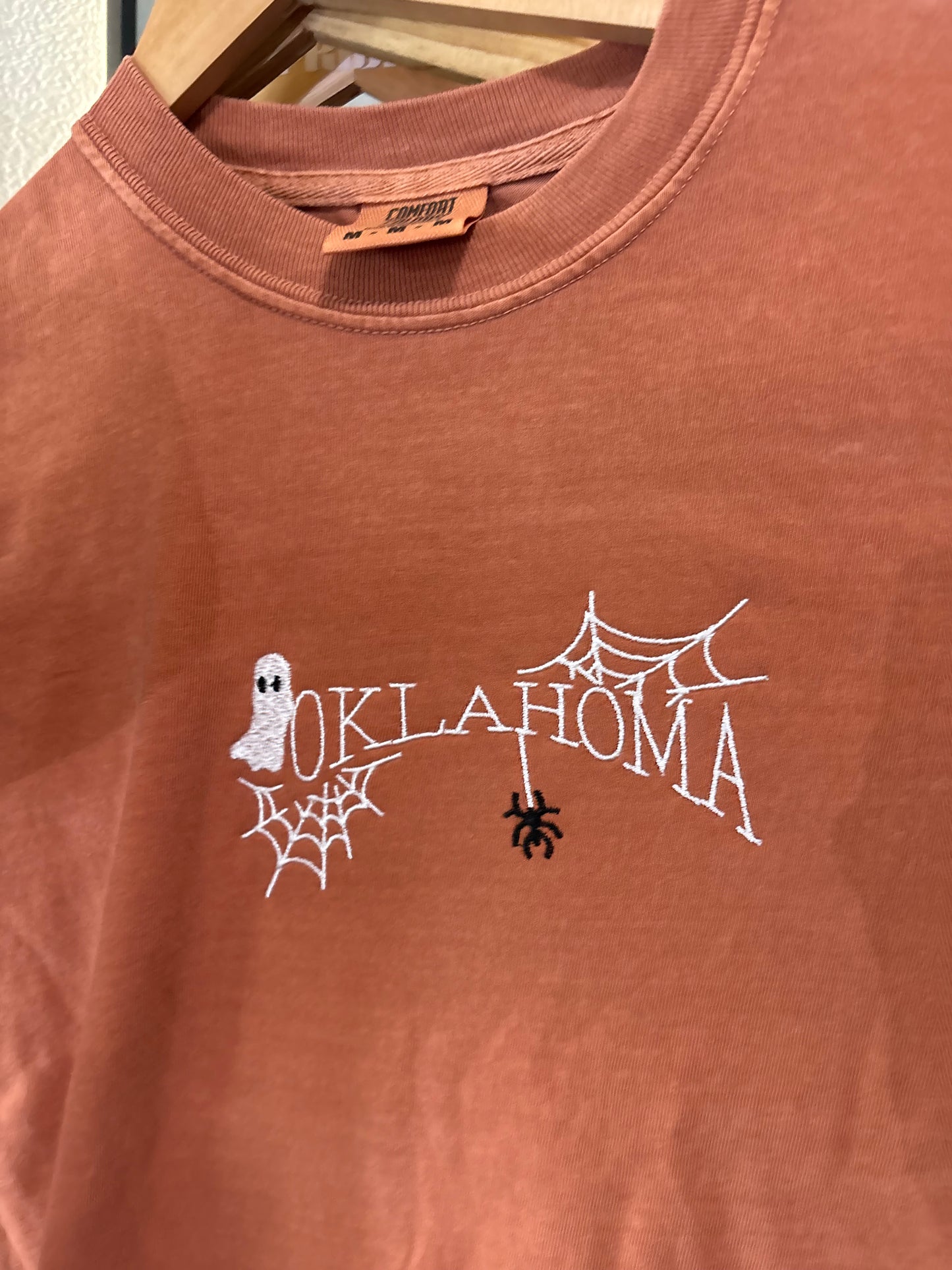 Spooky State Embroidered Tee