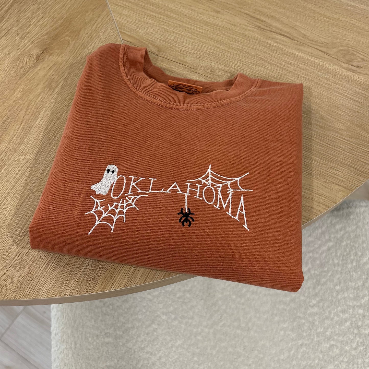Spooky State Embroidered Tee