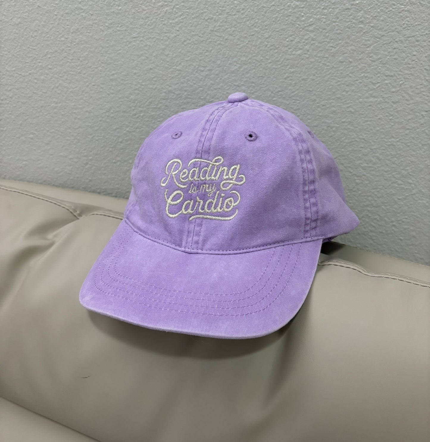 Reading is my Cardio Hat