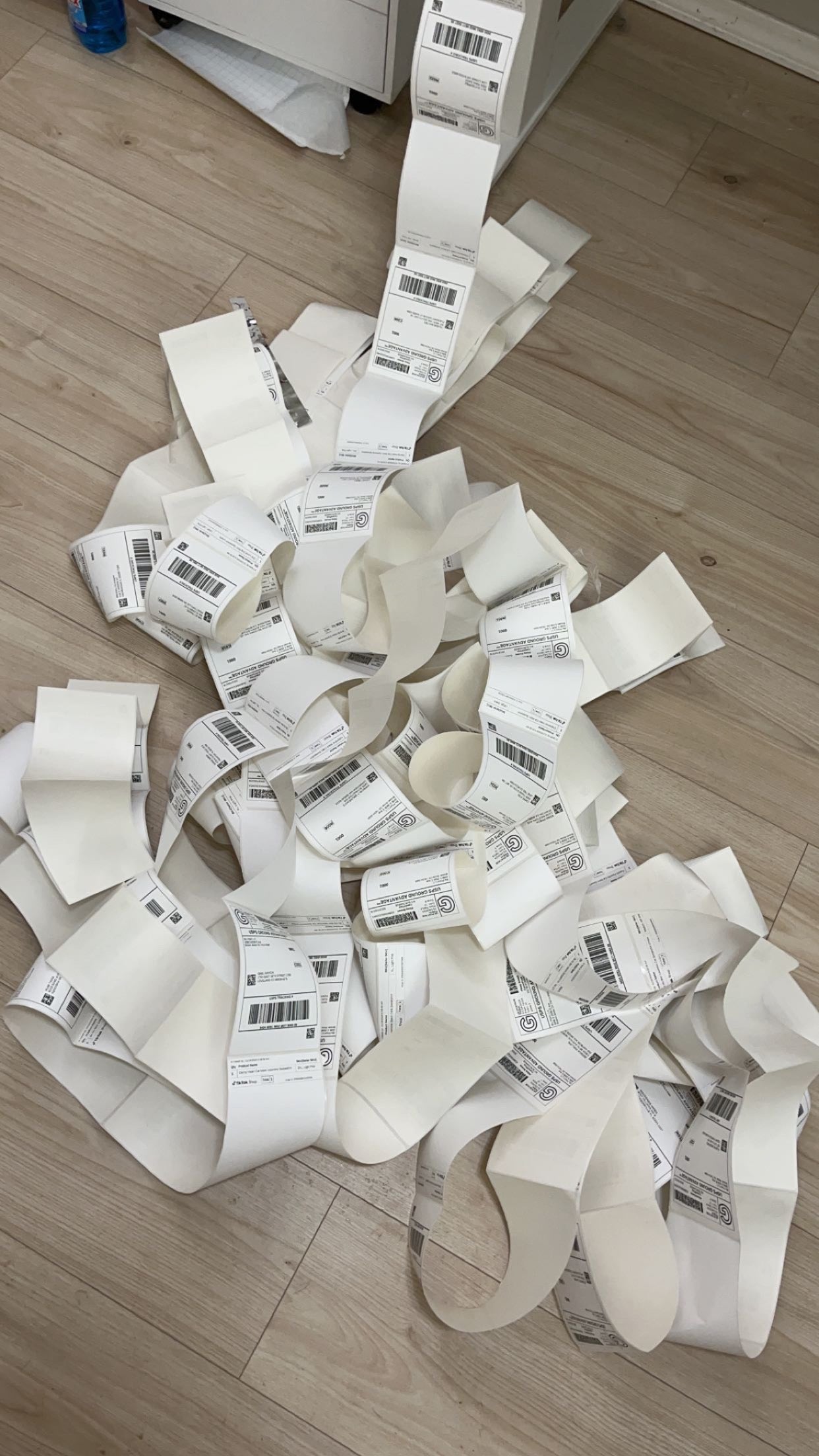 Shipping Label for returned packages