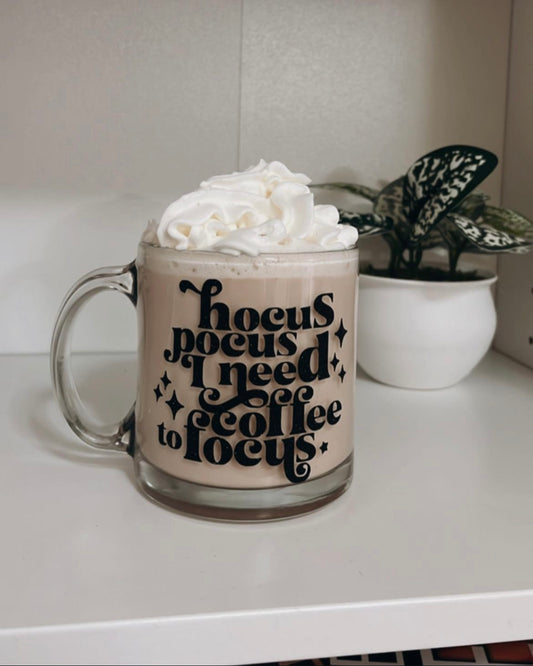 Hocus I Need Coffee To Focus Mug