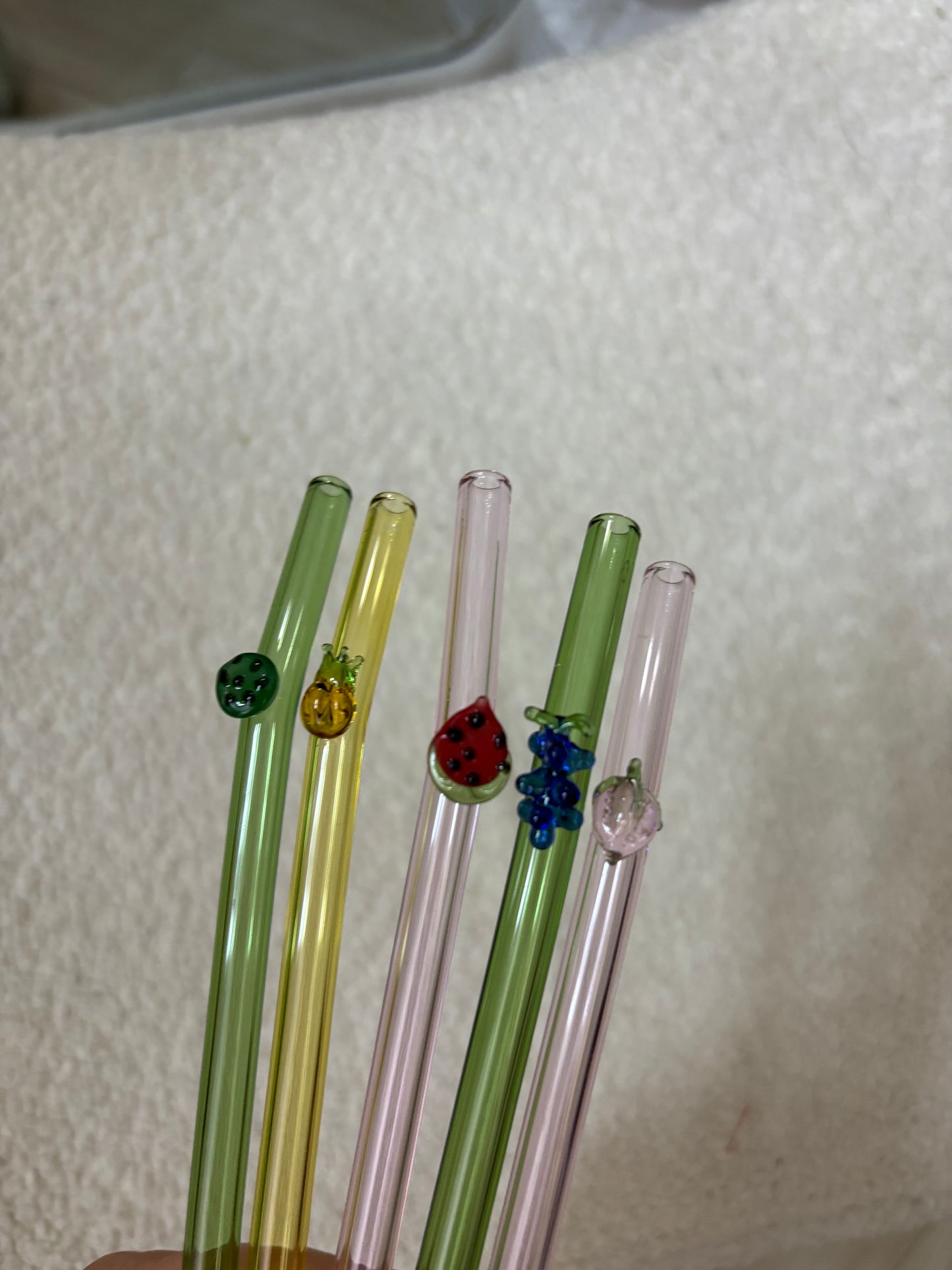 Fruit Glass Straw
