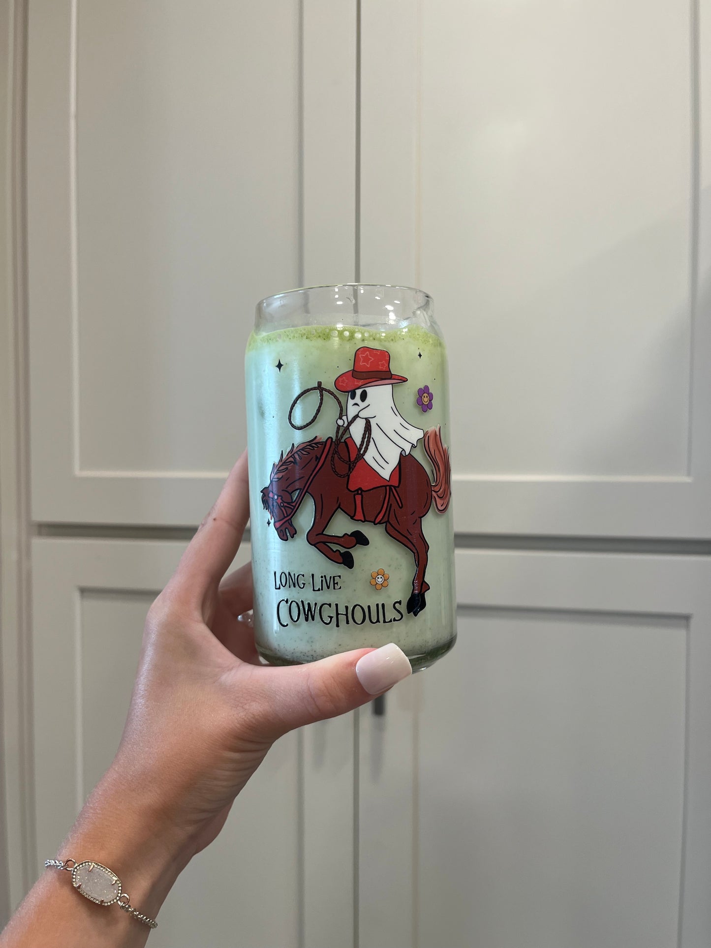 Long Live Cowghouls Glass