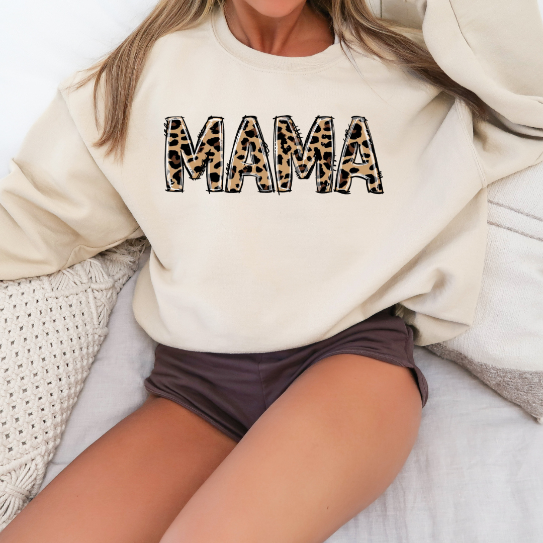 Cheetah Mama Crewneck