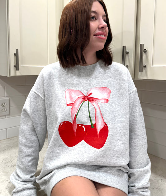 🎀🍒 Cherry Sweatshirt